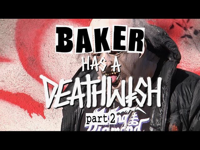 BAKER - HAS A DEATHWISH 2 8.5 DECK - Street Skateshop